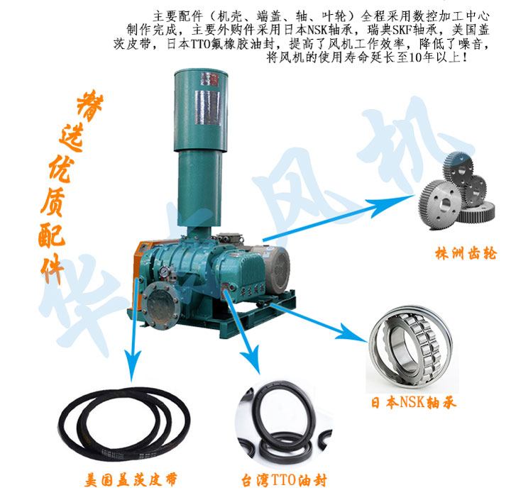 HDSR200（高壓）三葉羅茨風機